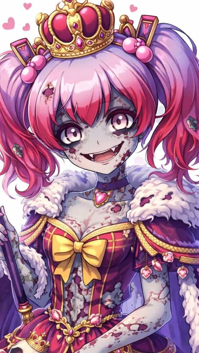 ai character: kanade(zom queen) background