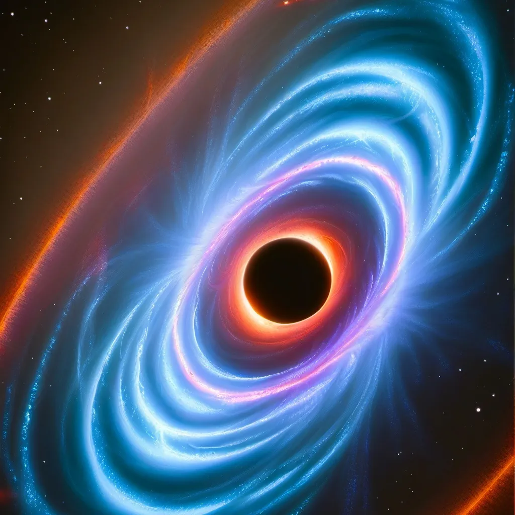 chat with ai character: black hole fight 