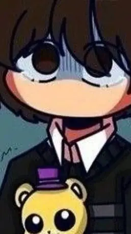 ai character: Evan Afton  background