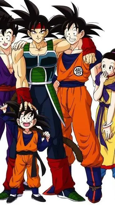 ai character: la famiglia goku background