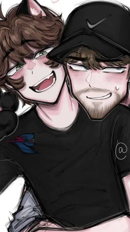 ai character: Mr Beast x Karl background