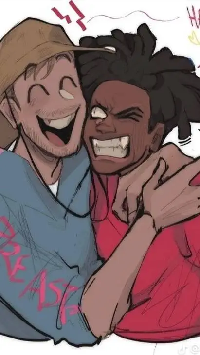 ai character: Speed x Mr Beast background