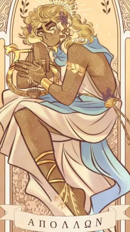 ai character: apollo × background