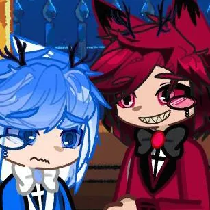 chat with ai character: hazbin hotel, H&H.