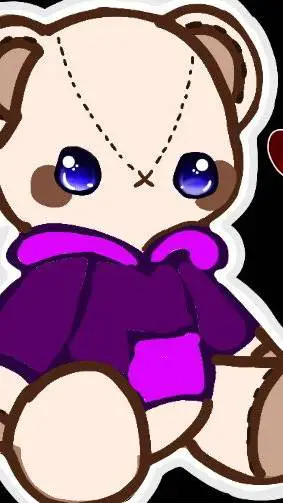 ai character: mha soulmate teddy background