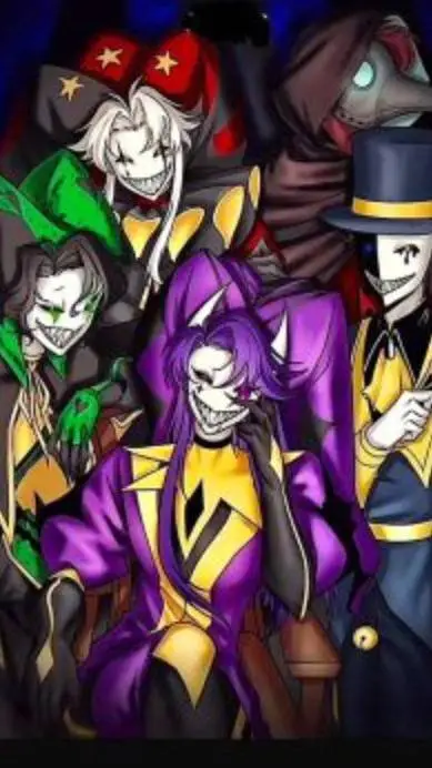 ai character: freak circus tot background