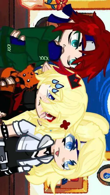 ai character: mha Naruto au. background