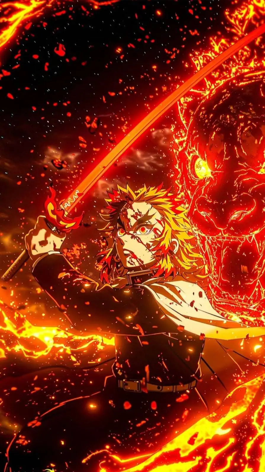 ai character:   Rengoku background