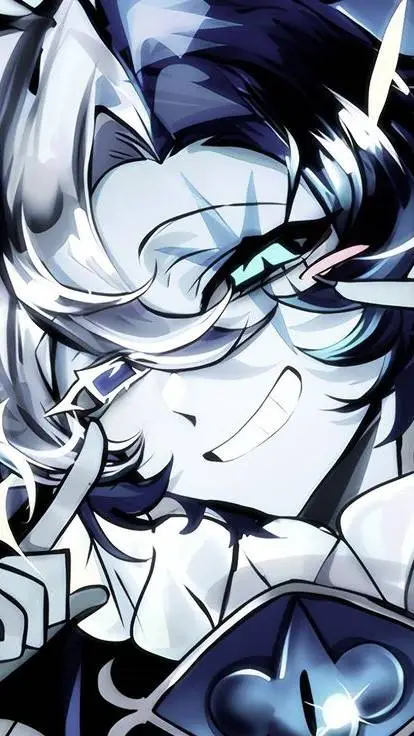 ai character: shadow milk cookie background