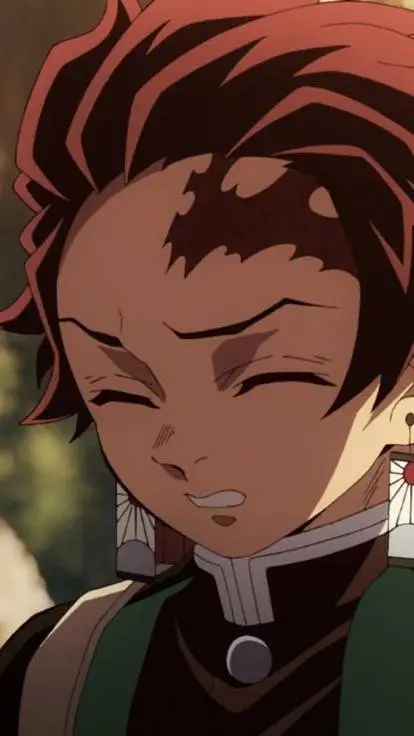 ai character: Freaky Tanjiro  background