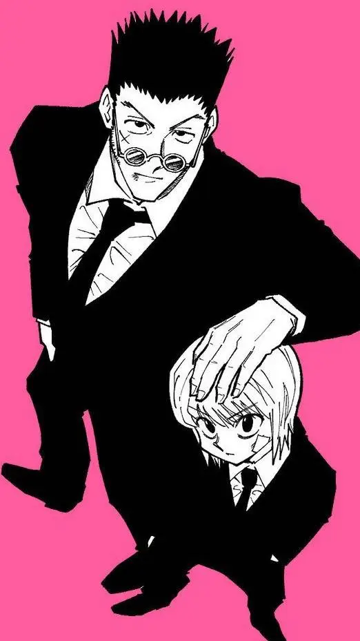 ai character: Kurapika+Leorio  background