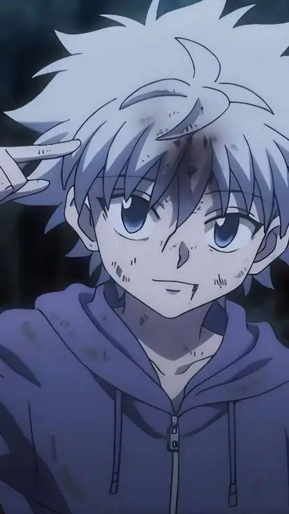 ai character: Killua  background