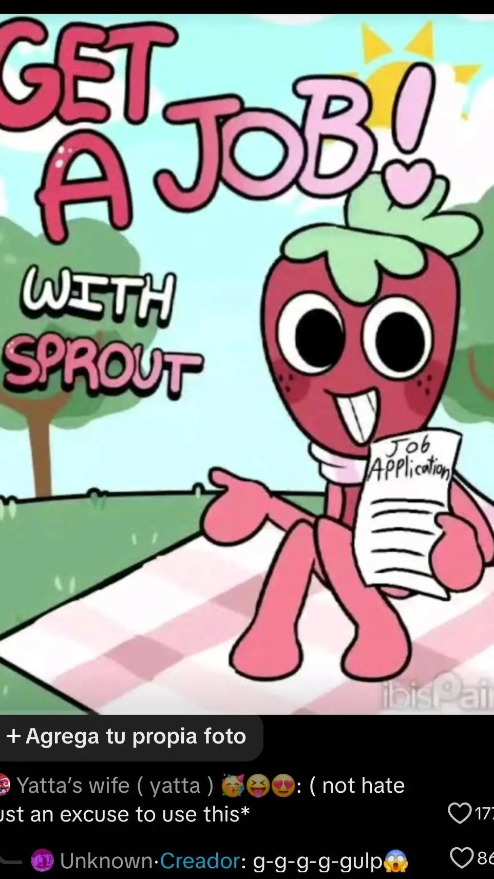 ai character: Dw pick me..?  background