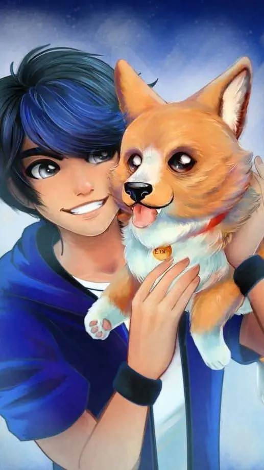 ai character: Ein background