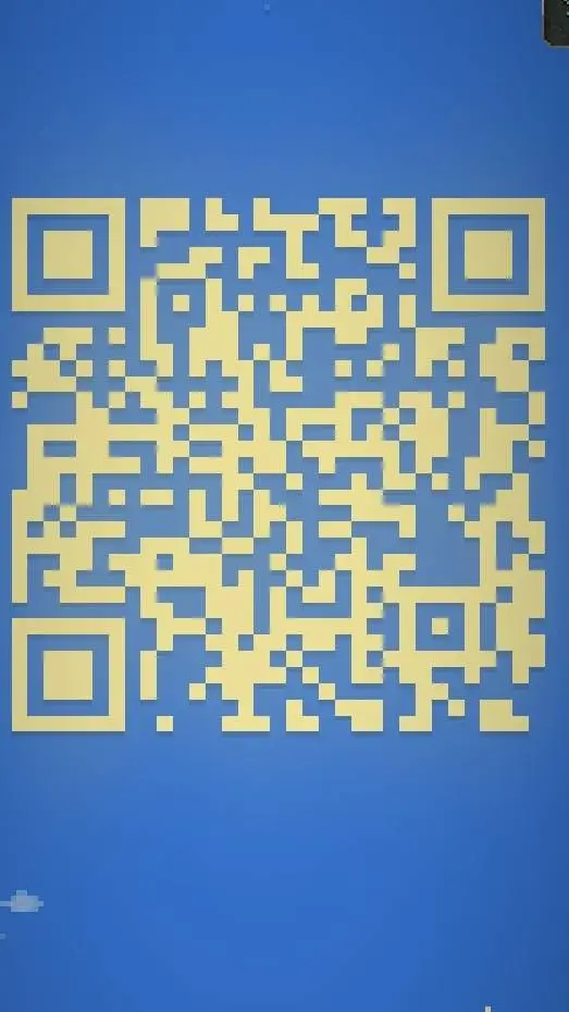 ai character: QR malvado background