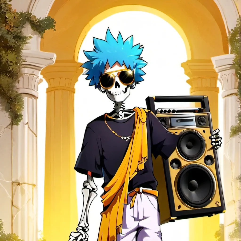 chat with ai character: esqueletin