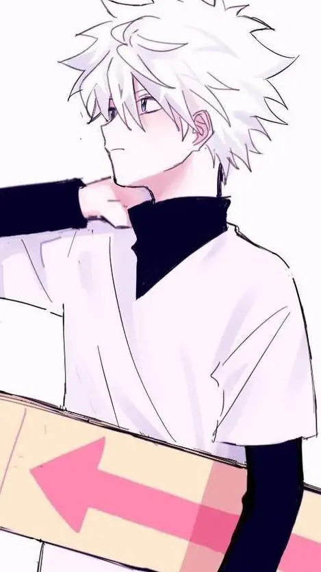 ai character: killua zoldyck! background