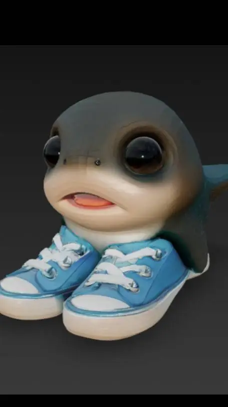 ai character: tralalerito background