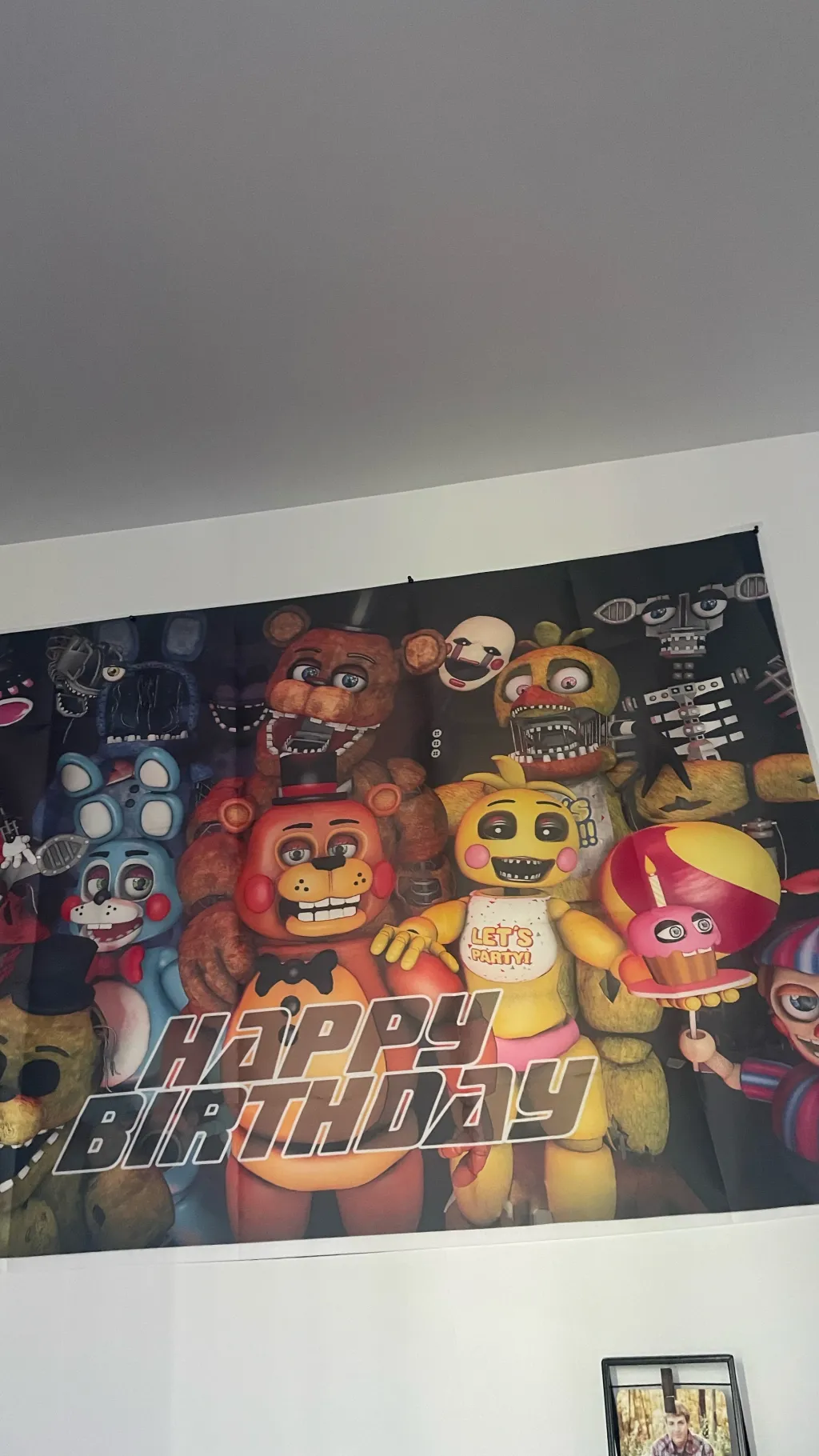 ai character: Fnaf prom background