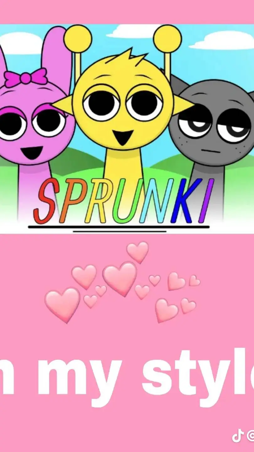 ai character: sprunki  background
