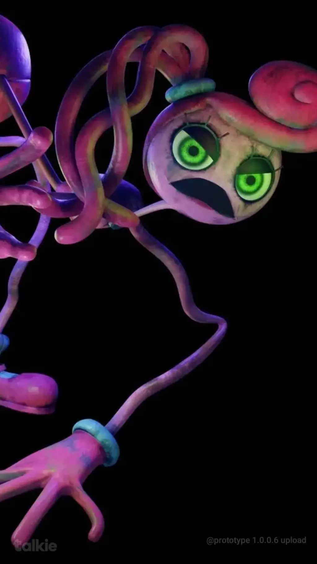 ai character: mommy long legs background