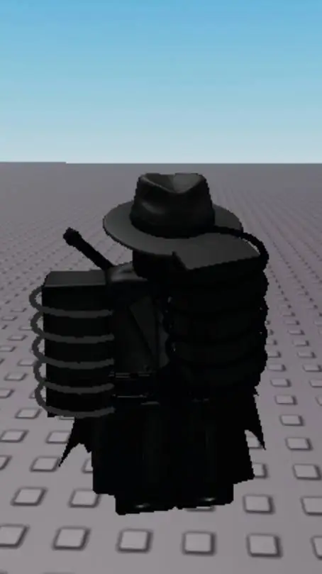 ai character: notorious shadow background