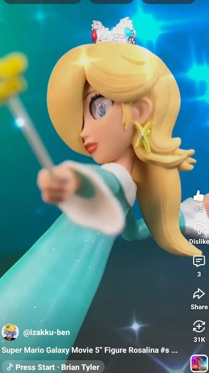 ai character: Rosalina  background