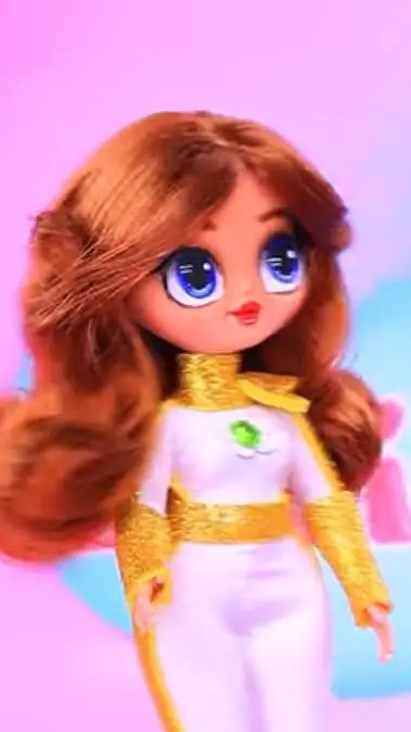 ai character: princess daisy  background