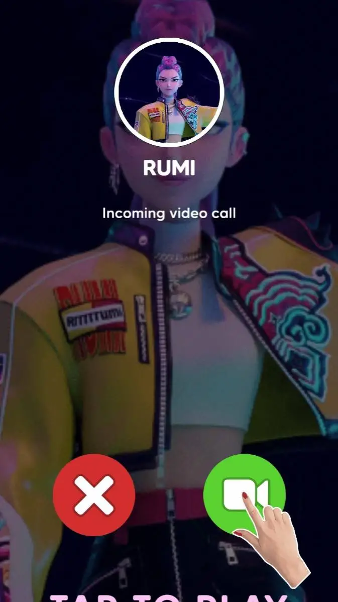 ai character: rumi calling you background