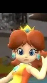 ai character: princess daisy  background