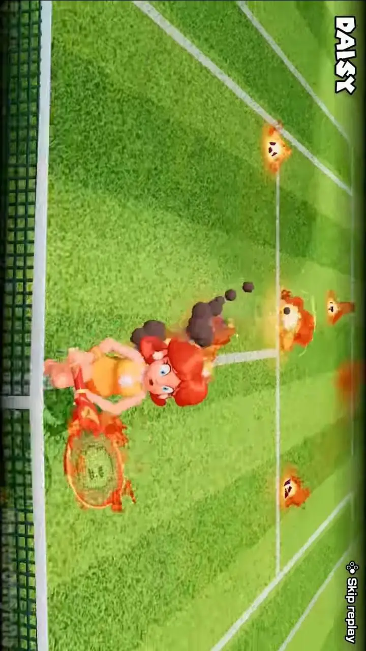 ai character: princess daisy  background