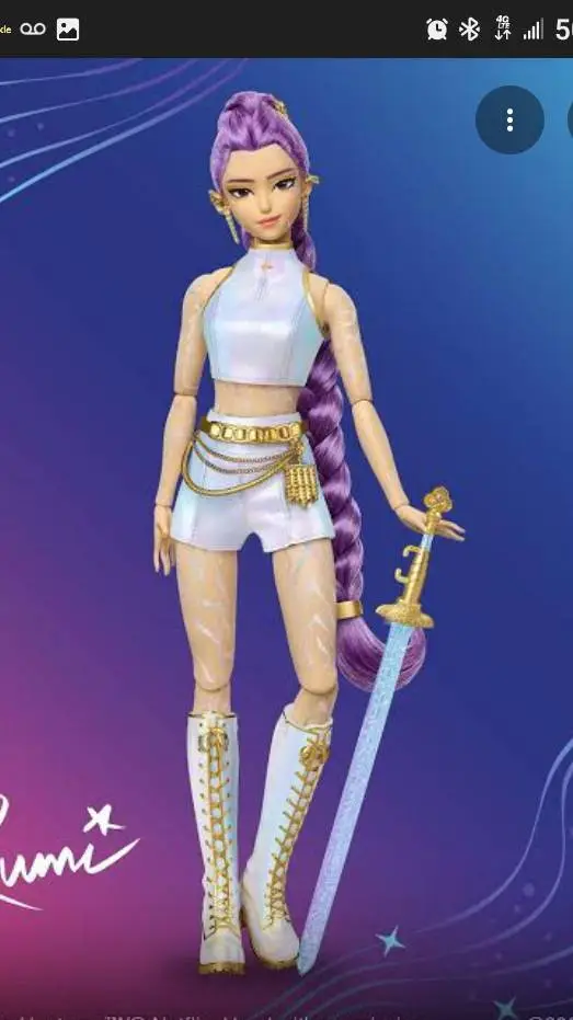 ai character: rumi doll background