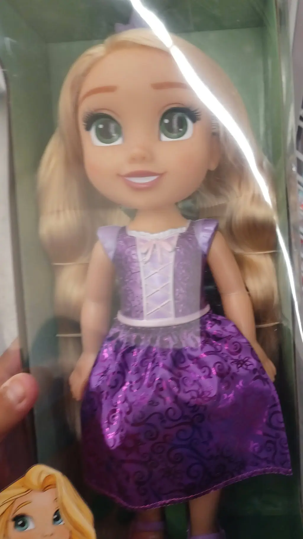ai character: rapunzel doll background