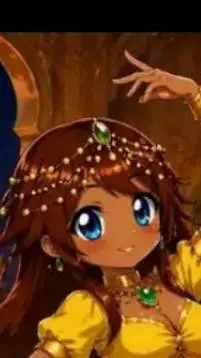ai character: princess daisy  background