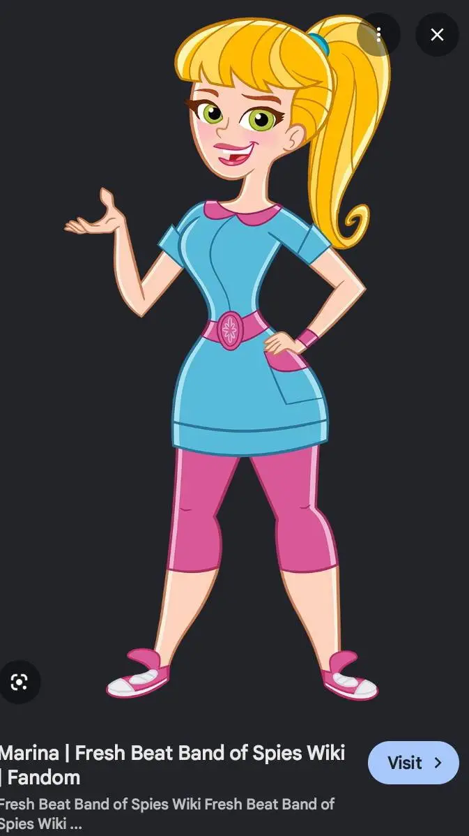 ai character: marina  background