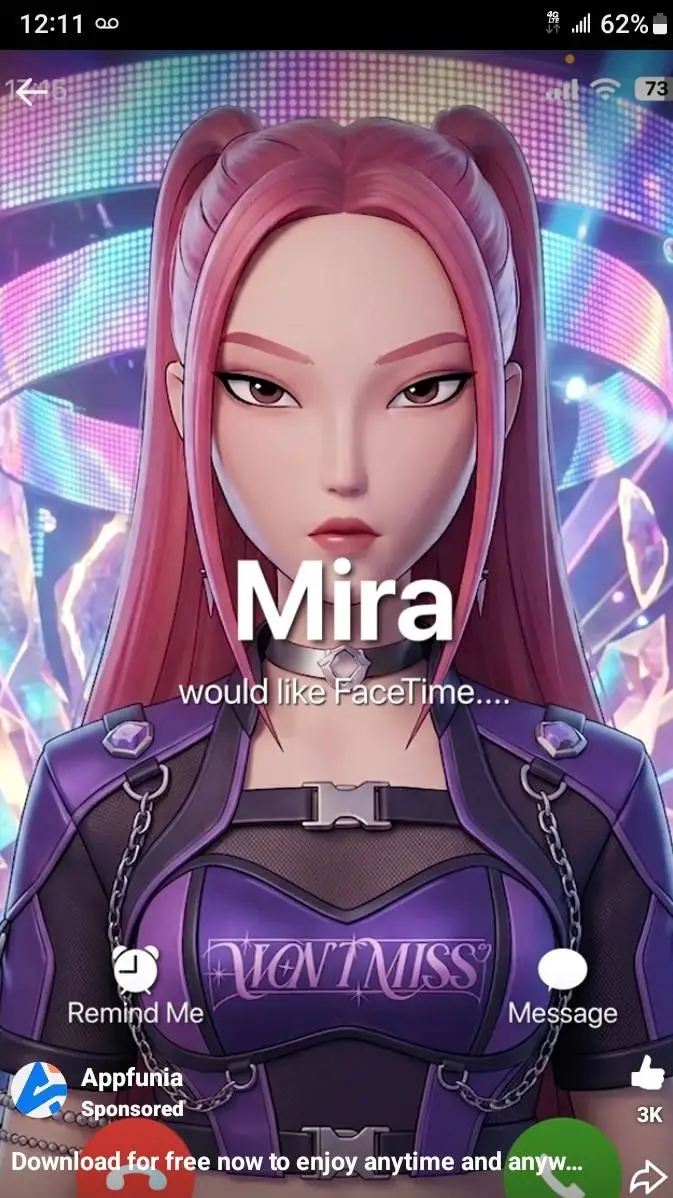 ai character: mira background