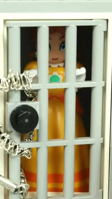 ai character: princess daisy  background