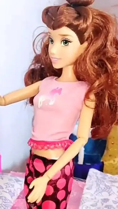 ai character: princess belledoll background
