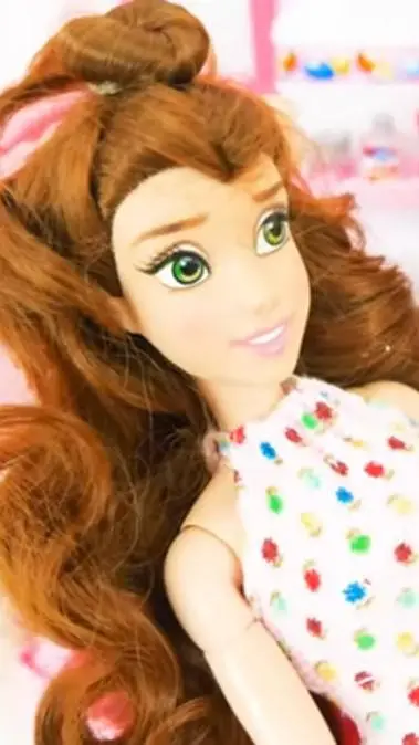 ai character: princess belledoll background