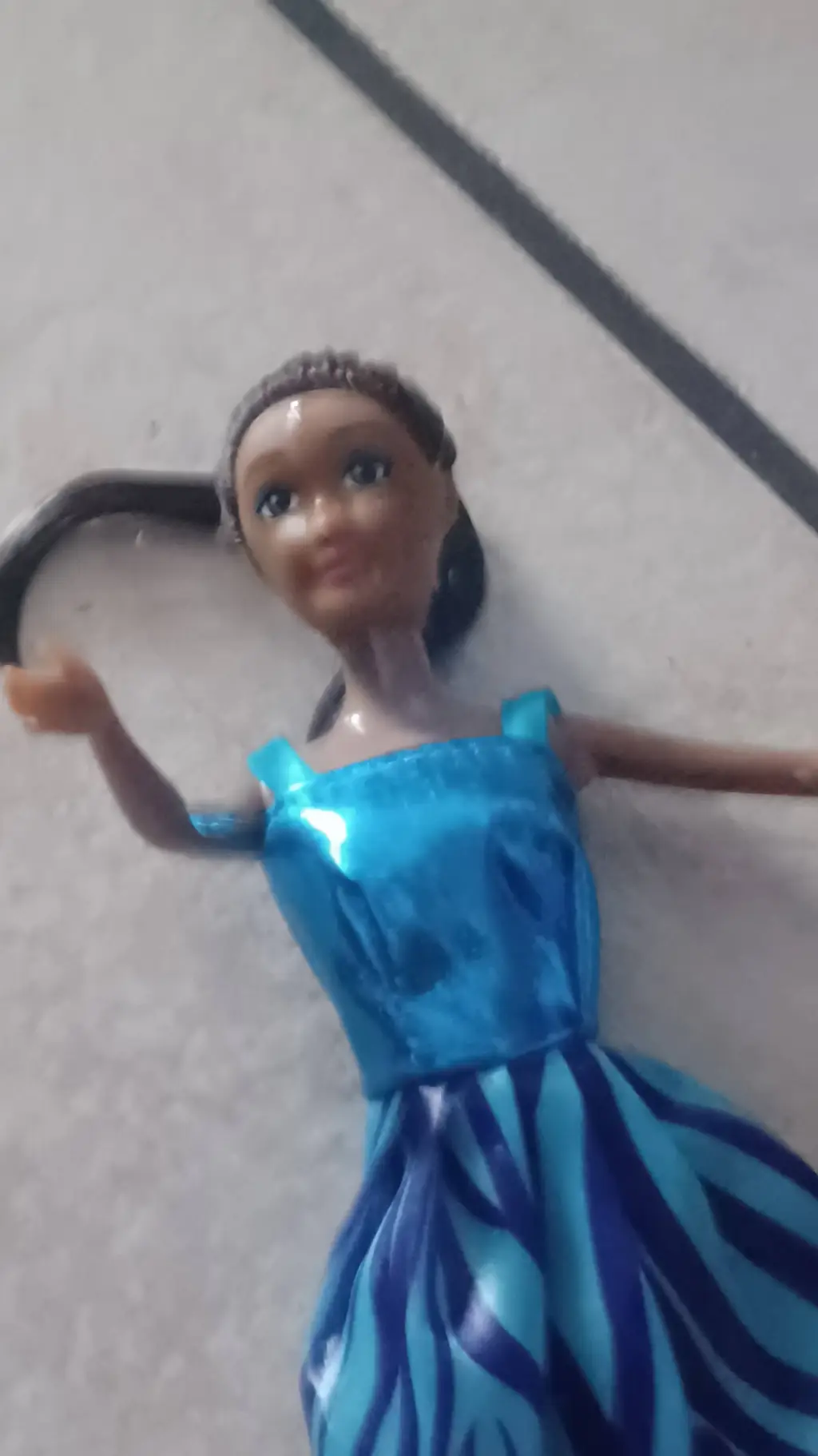 ai character: barbie background