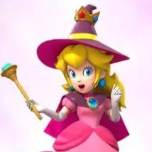chat with ai character: witch peach