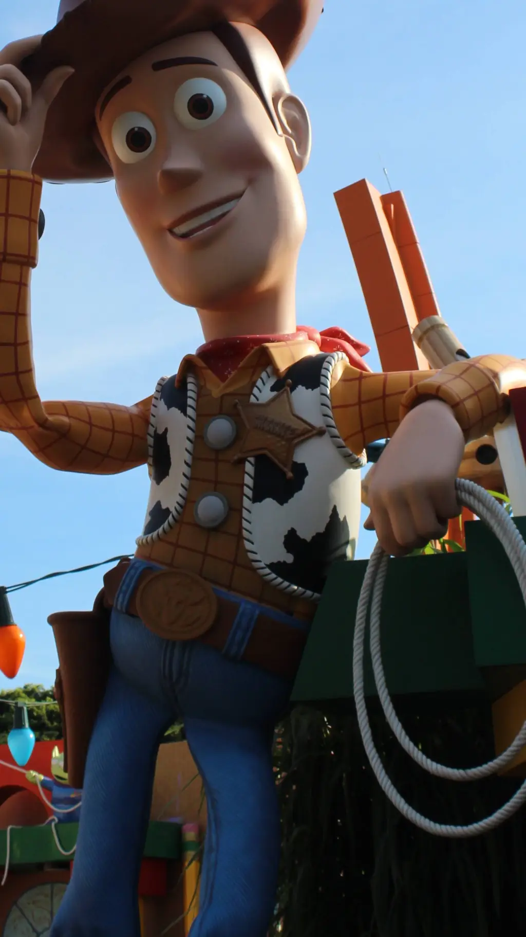 ai character: Toy Story  background