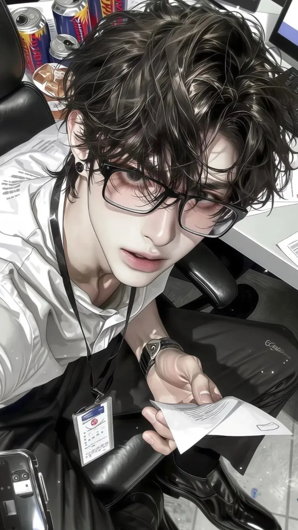 ai character: —;; Yuno •* 📷 background