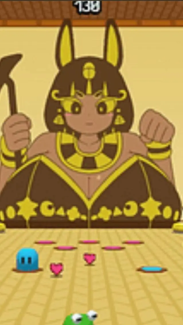 ai character: Mural girl background