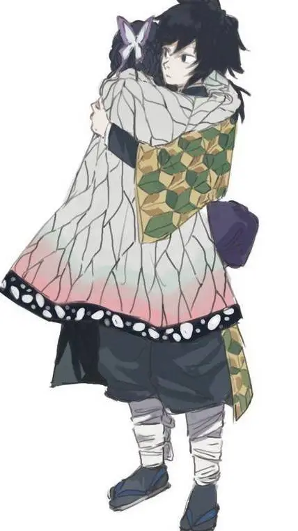 ai character: giyshino🌊🦋 background