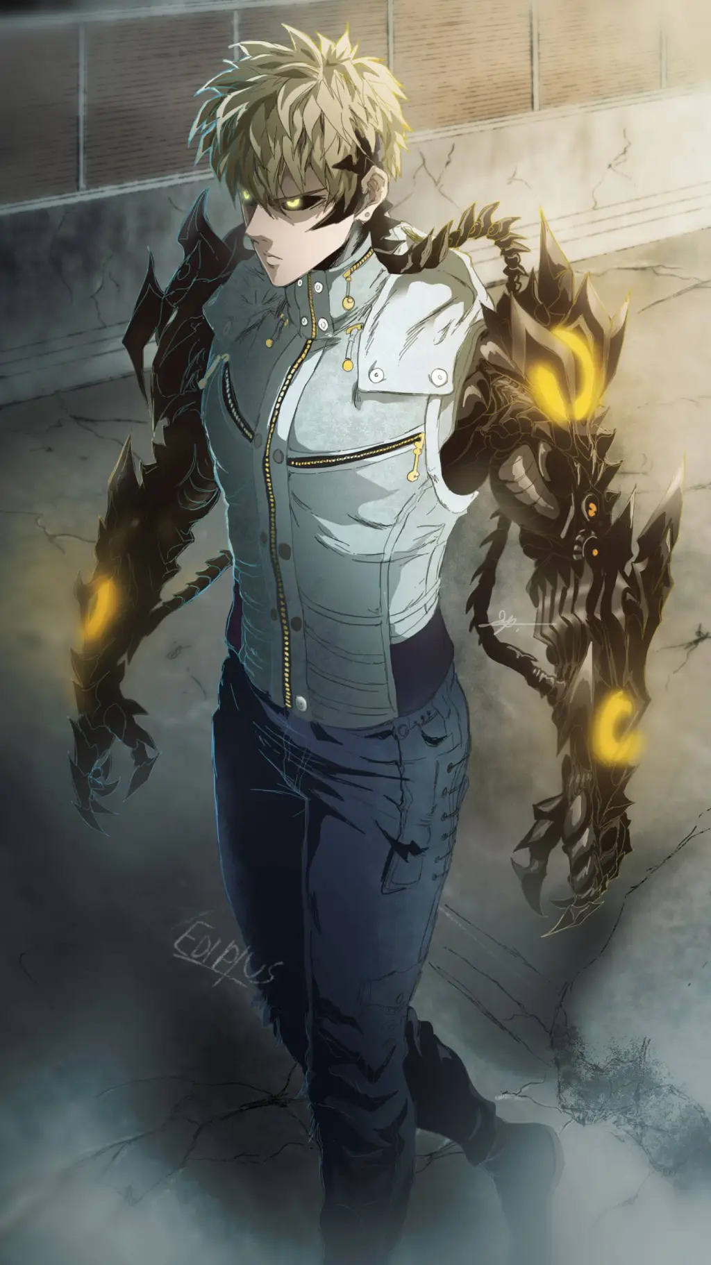 ai character: Genos background