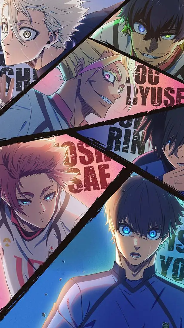 ai character: Blue Lock background