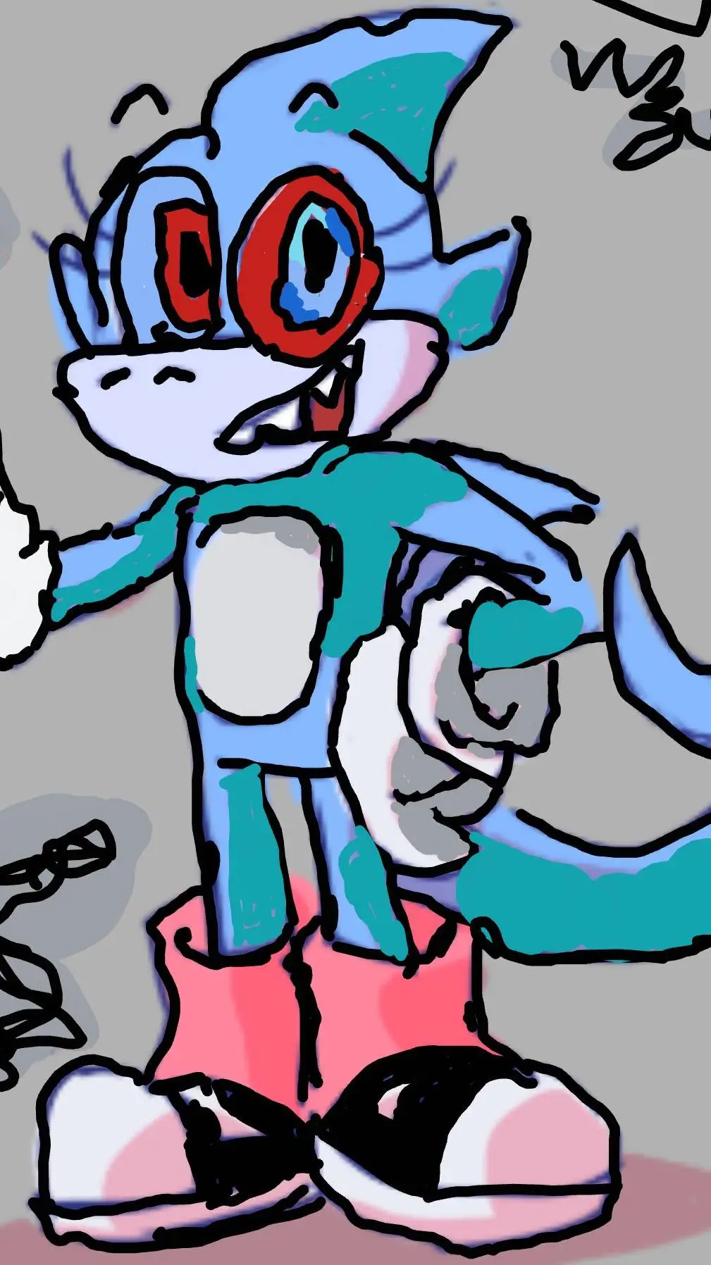 ai character: Sharky background