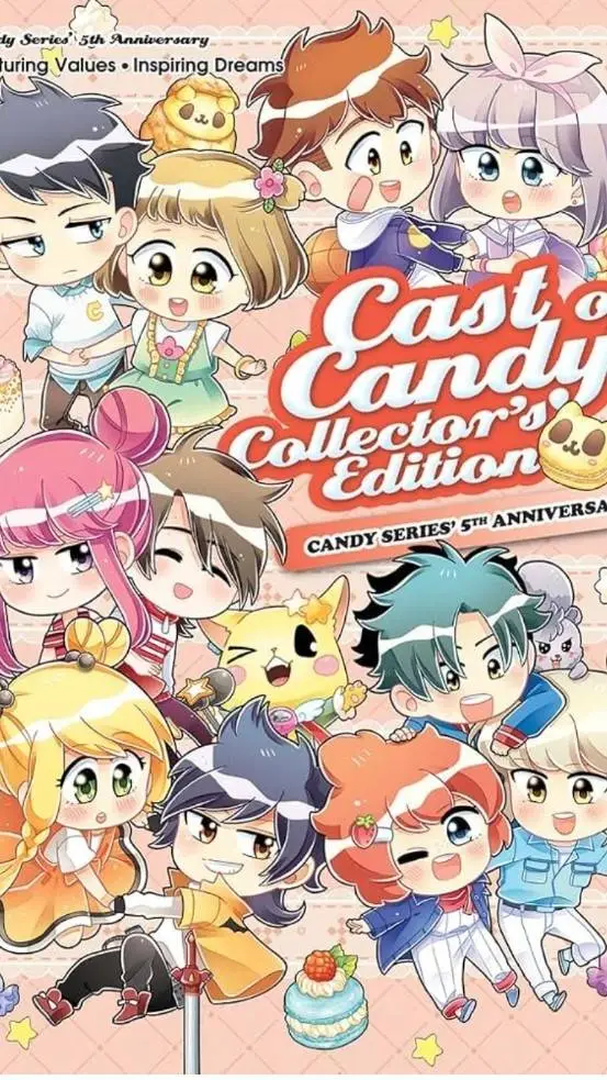 ai character: candy series background