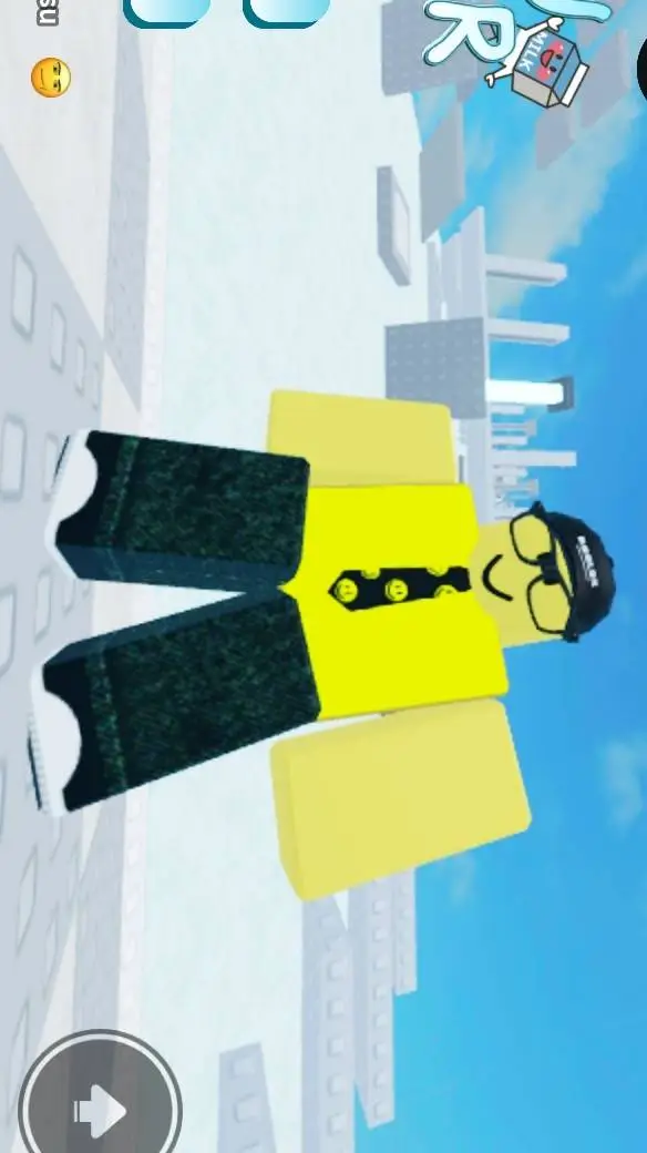 ai character: Smiley friend background